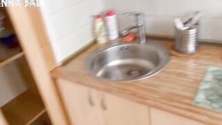 Cheating on my bf into the kitchen with his friend.