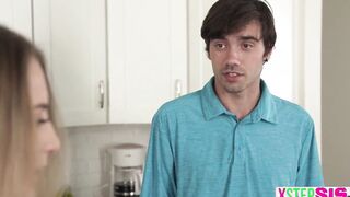 New teenagers stepsister Kyler Quinn was very helpful towards her fresh stepbro