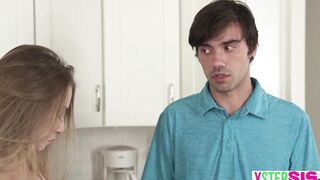 New teenagers stepsister Kyler Quinn was very helpful towards her fresh stepbro