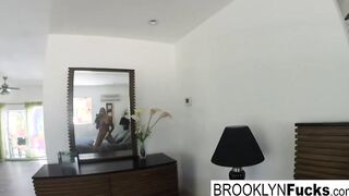 beauty Blonde Goddess Brooklyn records herself masturbating