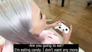 CUM INTO SISTER'S VAGINA WHILE SHE WAS HAVING FUN FILM GAMES