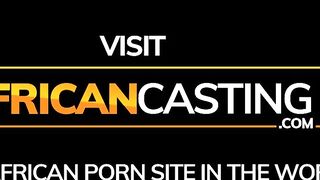 Adorable 19yo Black sluts Fucking Inside First Porn Casting