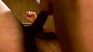 Blonde cougar is getting her vagina polished with biggest tool