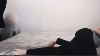 She Is Having Fun With Her Legs - Miley Grey