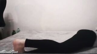 She Is Having Fun With Her Legs - Miley Grey