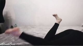 She Is Having Fun With Her Legs - Miley Grey