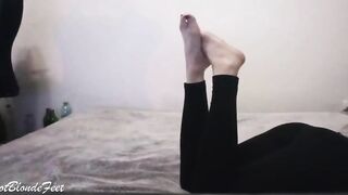She Is Having Fun With Her Legs - Miley Grey