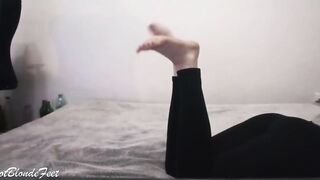 She Is Having Fun With Her Legs - Miley Grey