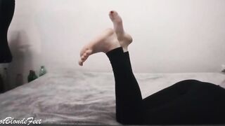 She Is Having Fun With Her Legs - Miley Grey