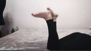 She Is Having Fun With Her Legs - Miley Grey