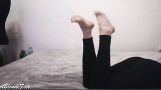 She Is Having Fun With Her Legs - Miley Grey