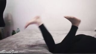 She Is Having Fun With Her Legs - Miley Grey