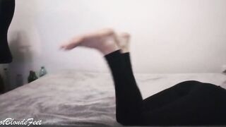 She Is Having Fun With Her Legs - Miley Grey