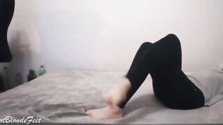 She Is Having Fun With Her Legs - Miley Grey