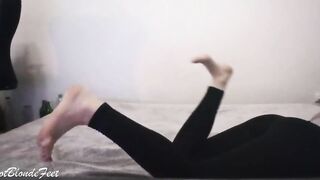 She Is Having Fun With Her Legs - Miley Grey