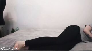 She Is Having Fun With Her Legs - Miley Grey