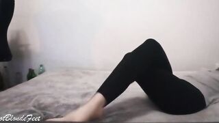 She Is Having Fun With Her Legs - Miley Grey