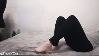 She Is Having Fun With Her Legs - Miley Grey