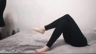 She Is Having Fun With Her Legs - Miley Grey