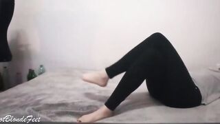 She Is Having Fun With Her Legs - Miley Grey