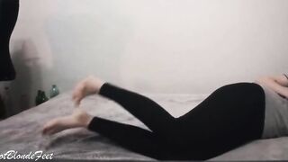 She Is Having Fun With Her Legs - Miley Grey