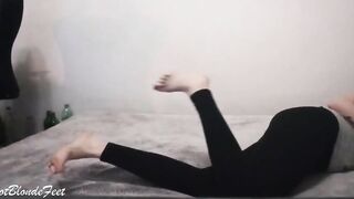 She Is Having Fun With Her Legs - Miley Grey