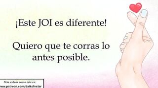 JOI - Correte rapido, es una orden. Voz española.