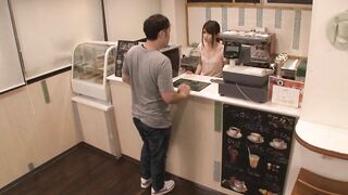 https://bit.ly/2ZEBZYm　No bra!? The tiny hooters Bombshell clerk was excited to work without noticing the stiff nipples ...[Part 3]