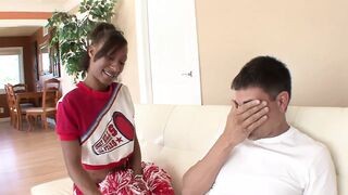 Nevaeh Givens eighteen blows and fucks inside interracial sex