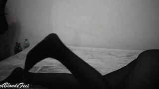 Goddess Blonde Has Foot You Need To WATCH! - Miley Grey