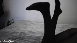 Goddess Blonde Has Foot You Need To WATCH! - Miley Grey