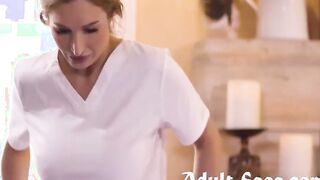 Skylar Snow's Unique Birthday NURU Rubs
