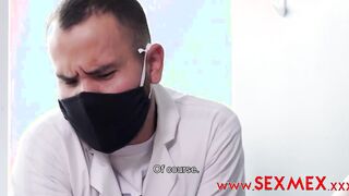 CLAUDIA VALENZUELA - Pregnant woman gets nailed by a weird gynecologist. Is he really a doctor? / Pregnant woman is penetrated by a rare gynecologist. Is that man really a doctor?