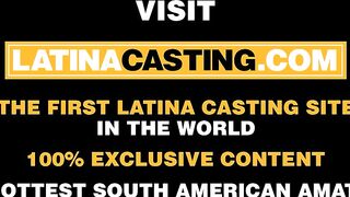 Thick Hispanic Immigrant Takes Long Penis for Her Career