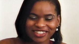 Chocolate babes enjoy having sex and play with vibrator