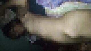 Lusty desi fiance close-up snatch licking