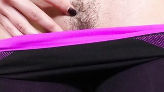 Attractive barely legal shows her stuff before wanking solo