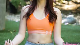 Twistys - Cutie 18 yo Jewels Vega gets discracted by lesbo daydreams of Ryan Ryans