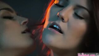 Twistys - Cutie 18 yo Jewels Vega gets discracted by lesbo daydreams of Ryan Ryans
