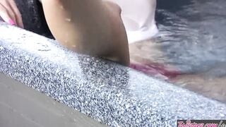 Twistys - Solo fun into the beauty bath-tub with big titted blonde Heather Vandeven