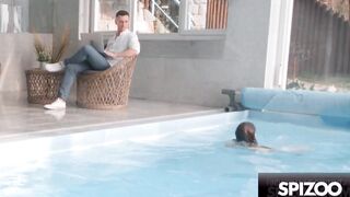 Slim Hot Anal Tiffany Tatum Poolside