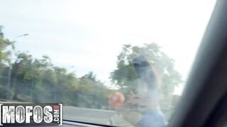 MOFOS - Football Fanatic barely legal Sasha Sparrow getting fuck