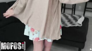 MOFOS - Nerdy skinny Lindsey Love fucks point of view