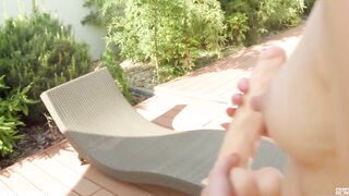 Sapphix presents Marilyn using finger fucked solo