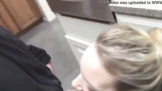 Stranger chick blows my cock inside Walmart