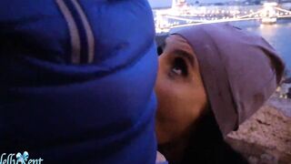 For REAL! we get caught doing a outdoor head