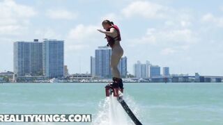 Reality Kings - Pretty Angela White And Her Friends Sloan Harper Sofie Reyez & Xander Corvus Have A Incredible Boat Rides