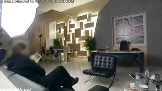 Silence. Jeny Smith with no underwear showing off a man. Concealed camera office prank