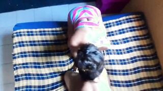 Cumming inside the mouth of the sexual cousin after the beach (FullOnRed)