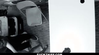 Teenie Has to Suck Officer's Penis If She Wants to Go Home Free - Emma Hix